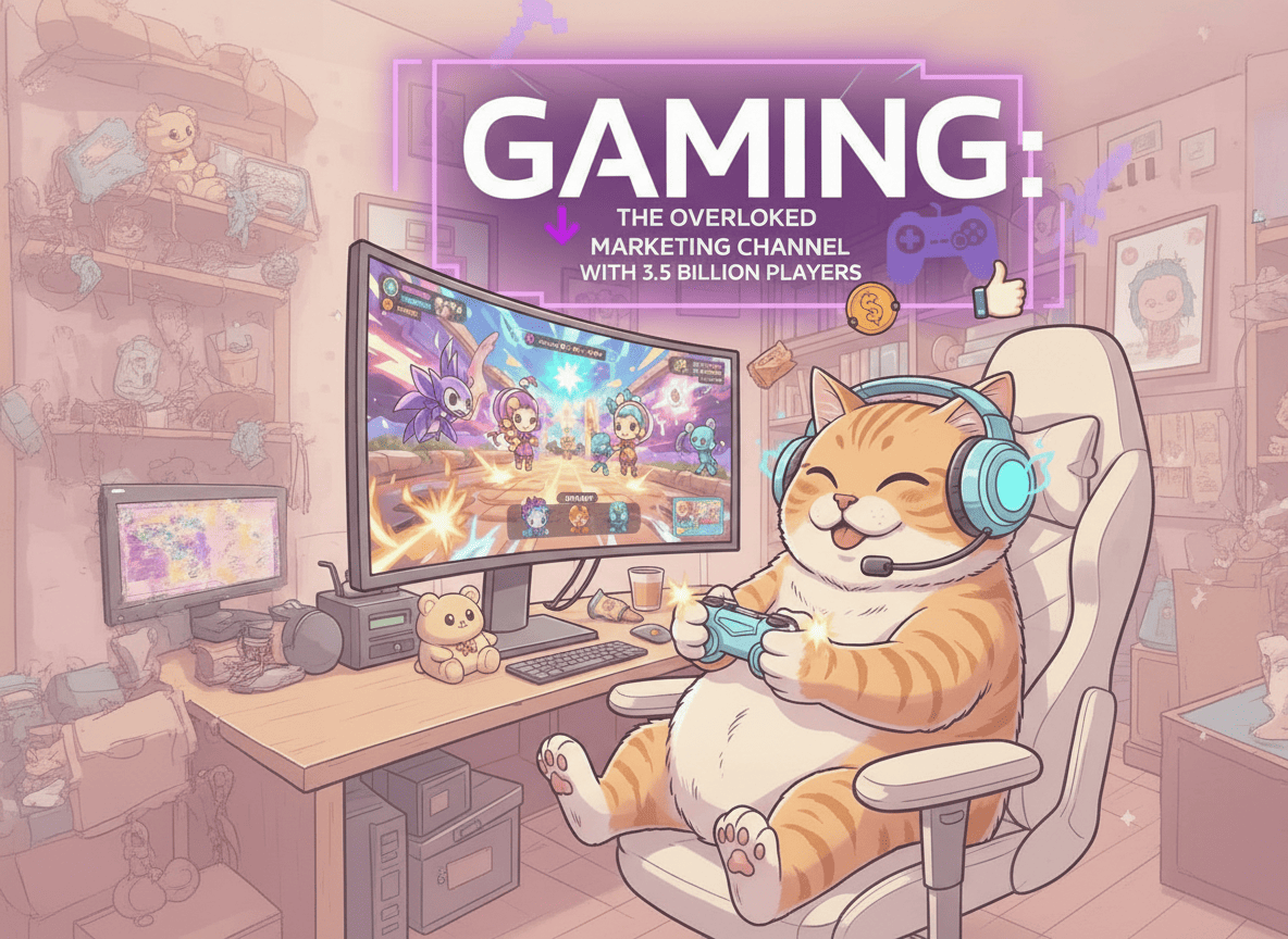 Gaming: The Overlooked Marketing Channel With 3.5 Billion Players